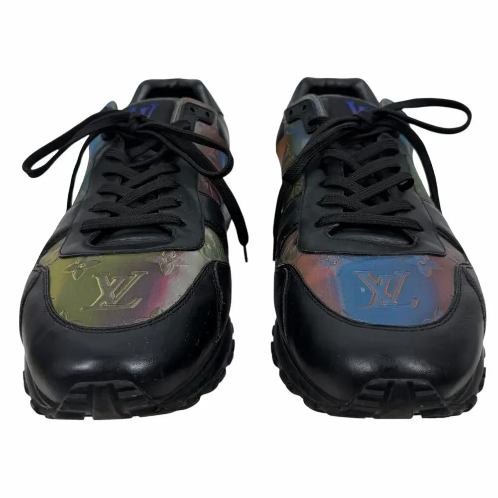 Louis Vuitton Run Away Sneaker Holographic Monogram Black Size 9/ US 10 - Picture 4 of 16